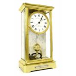 Good Electrique Brillie electric clock, the 5.75" white dial signed L. Leroy & Cie, Paris, 7_Boul