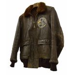 Rare original American World War II flight jacket of 'The Flying Tigers', nickname of the 1st