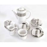 Noritake 'Arunta' coffee set, pattern 9007