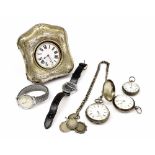 Assorted pocket and wristwatches; to include Avia, Stoddart and J.B Yabsley, also a pocket watch
