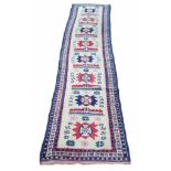 Anatolian handmade runner, 110" x 23" approx