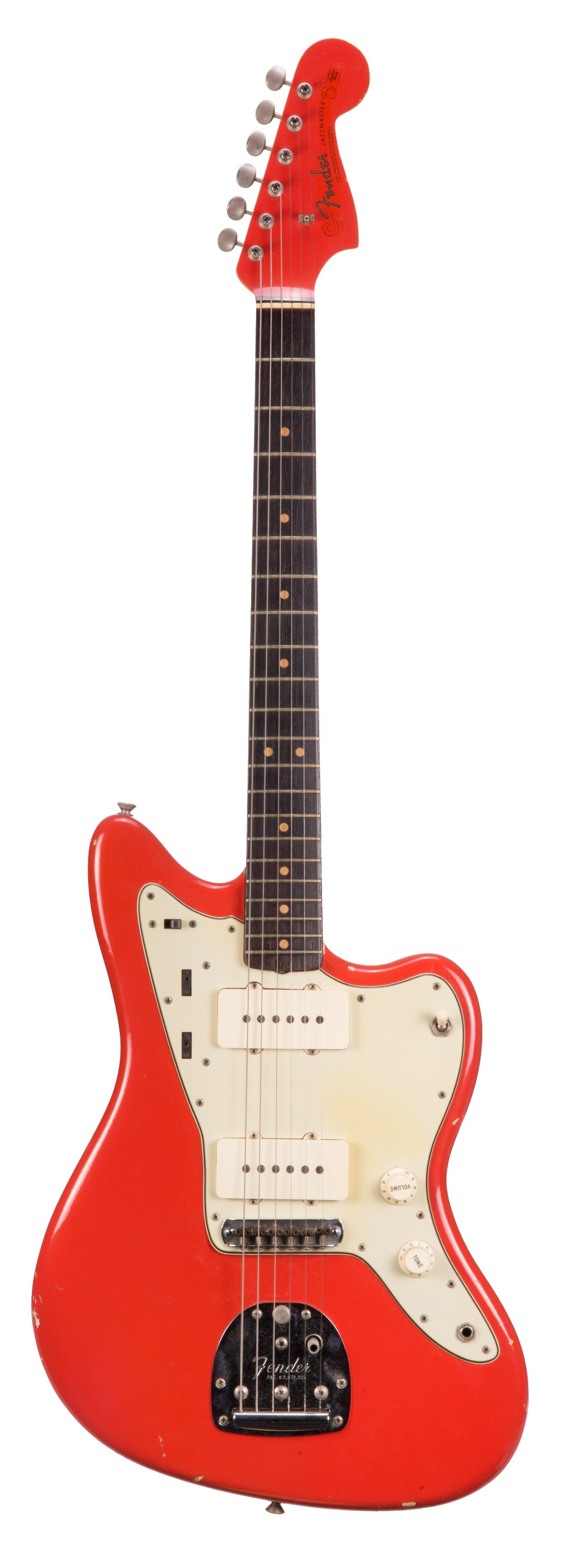1964 Fender Jazzmaster electric guitar, made in USA, ser. no. L4xxx3; Finish: Fiesta red with