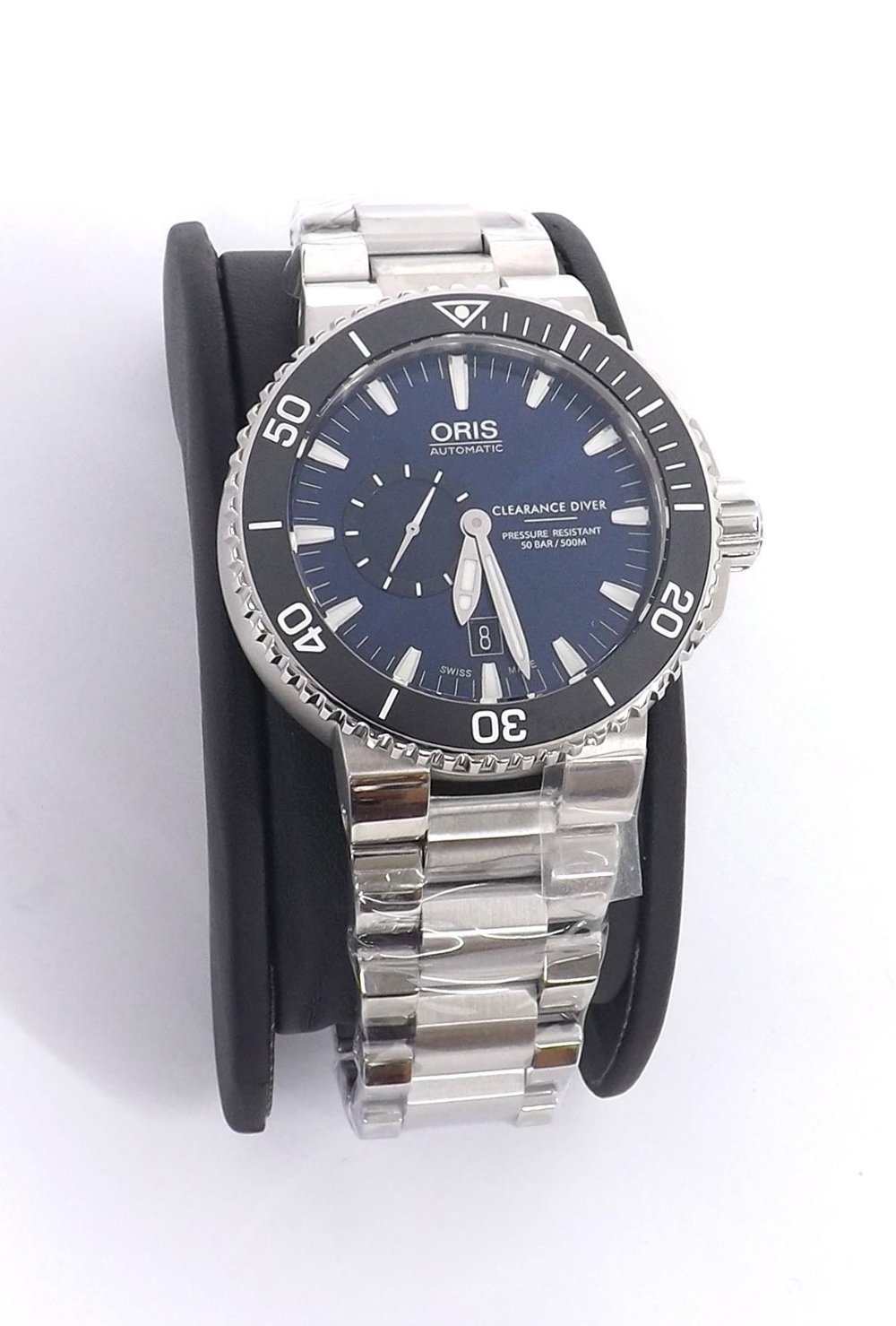 Oris Royal Navy Clearance Diver automatic stainless steel gentleman's bracelet watch, ref. 7673, - Image 2 of 3
