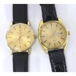 Tissot Seastar automatic gold plated and stainless steel gentleman's wristwatch, ref. 44521-1,