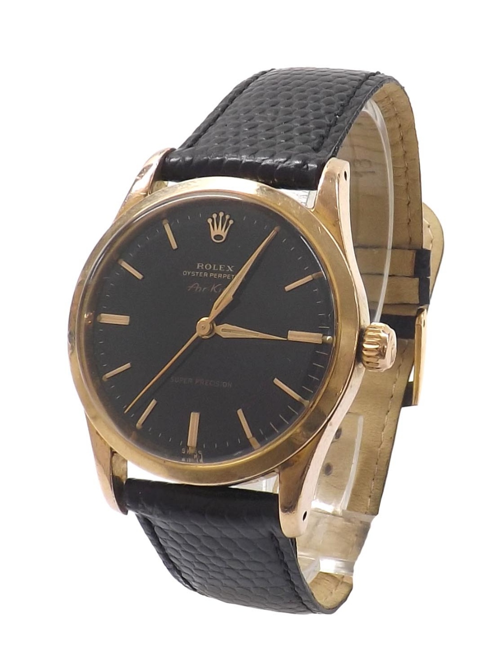 Rolex Oyster Perpetual Air-King gold plated gentleman's wristwatch, ref. 5506, circa 1960, serial