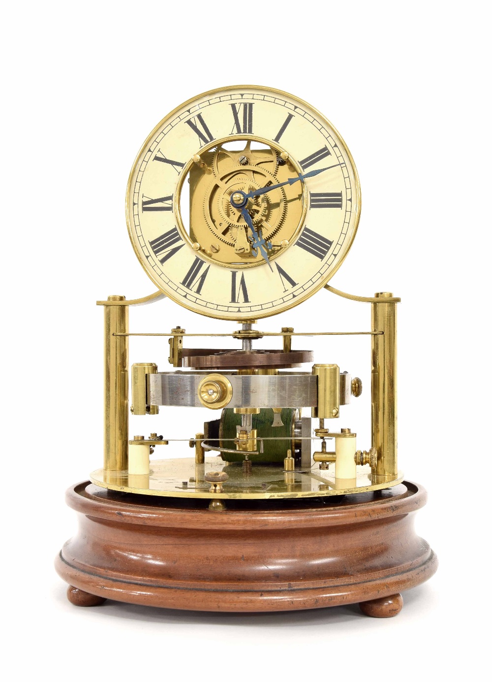 Good rare electric mantel clock by and inscribed Electric Clock Made by the Reason MFG Co. Ltd, - Image 4 of 4