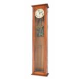 Synchronome Electric master clock, the 6.25" silvered dial signed Synchronome Electric, London,