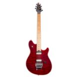 Peavey EVH Wolfgang Special electric guitar, ser. no. 02xxxx44; Finish: quilted red, blemishes,