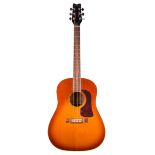 Washburn D-25STS acoustic guitar, ser. no. 94xxx22; Back and sides: mahogany, minor marks; Table: