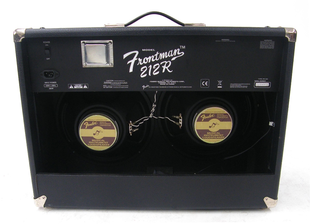 Fender Frontman 212R guitar amplifier, made in China, ser. no. CAX08J4113, dust cover - Image 2 of 2