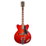 Frank Allen (The Searchers) - 1961 Hofner Verithin hollow body electric guitar, made in Germany,