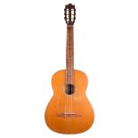 1968 B & M Soloist by Yairi classical guitar, made in Japan; Back and sides: mahogany, various
