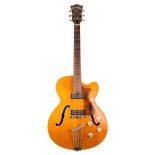 Frank Allen (The Searchers) - Mid 1960s Hofner President E2 Thin hollow body electric guitar, made