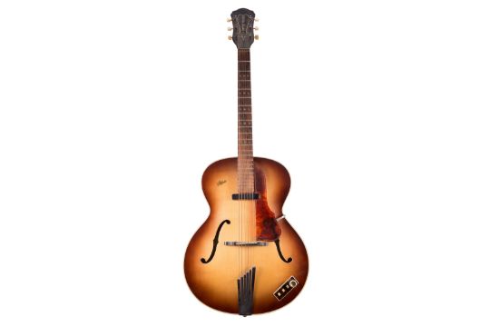 Frank Allen (The Searchers) - 1959 Hofner Senator electric archtop guitar, made in Germany, ser. no.