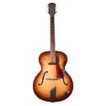 Frank Allen (The Searchers) - 1959 Hofner Senator electric archtop guitar, made in Germany, ser. no.