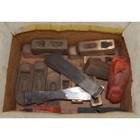 Quantity of block plane castings and plane irons