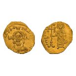 Justinian II. Tremissis.