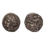 Bruttium, Terina. Drachm.