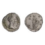 Faustina II, Wife of Marcus Aurelius. Denarius.