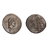 Q. Sicinius & C. Coponius. Denarius.