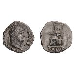 Nero. Denarius.