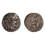 Kingdom of Thrace. Lysimachus. Tetradrachm.