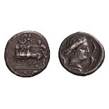 Sicily, Panormus. Siculo-Punic.. Tetradrachm.