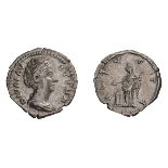 Diva Faustina I. Denarius.