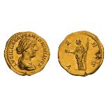 Lucilla, Wife of L. Verus. Aureus.