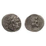 Kingdom of Thrace. Lysimachus. Tetradrachm.