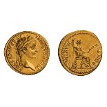 Tiberius. Aureus.