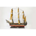 Model Spanish XIXth Century Sailing Ship