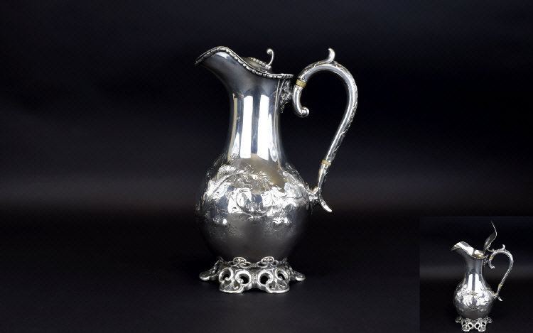 A 19th Century White Metal / Silver Plat