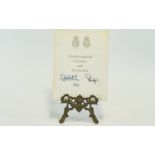 Queen Elizabeth & Phillip Autographs on