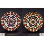 Royal Crown Derby Pair of Imari Pattern