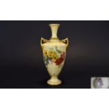 Royal Worcester Blush Ivory Twin Handle