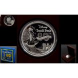 Disney - Ltd Edition Donald Duck 80th Anniversary 1 oz Silver Proof Coin, Purity .