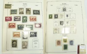 A Large Album Of Stamps To include Spain 1855-1969, mainly mint collection on valuable 'Kabe