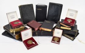A Collection Of Antique Bibles And Prayer Books Thirteen in total in varying conditions.