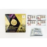 London 2012 Gold Medal Winners Stamp Collection. Around 30 Minisheets, Some Past Ministreets.