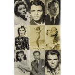 Film Star Photographs 1950's over 200 incuding John Wayne, Spencer Tracy & more.