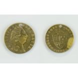 George III 22ct Gold Half Guinea. Date 1788.