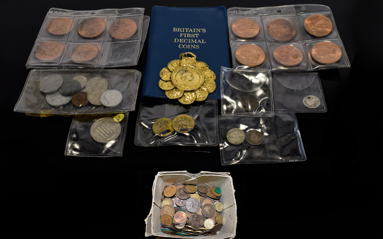 Small Collection Of Coins,