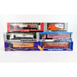 Corgi - Excellent Collection of Diecast Metal and Plastic Scale Model Super Haulers ( 6 ) Six In