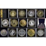 London Mint The Millionaires Collection - A Cased Set of Replica Historical British Silver Proof