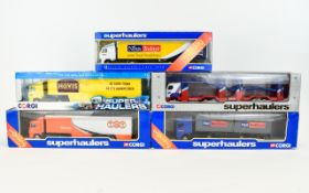 Corgi Collection of Quality Diecast Scale Models Super-haulers ( 5 ) Five In Total.