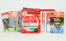 Football Magazines/Programs including The Official Journal Of The Football League,