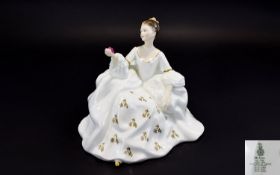 Royal Doulton Hand Painted Figurine ' My Love ' HN2339. Designer M. Davies. Issued 1969 - 1996.