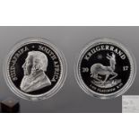 South African Mint - Ltd Edition and Numbered 2017 1 oz Platinum Krugerrand to Celebrate 50 Years of