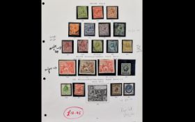 A Good Collection of George V Stamps. Comprises 1/ 9th Universal 1929 Postal Union Congress London.